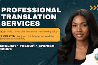 translate and transcribe your book or manuscript
