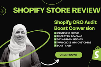 do a professional shopify conversion rate audit