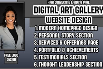 art gallery website digital art gallery website creative gallery website