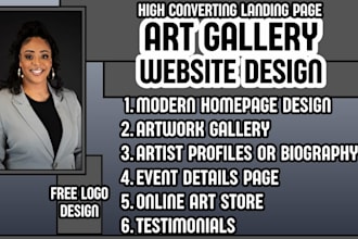 art gallery website digital art gallery website creative gallery website