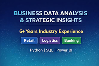 transform your business data into actionable insights