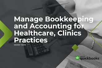 manage bookkeeping and accounting for healthcareclinics practices