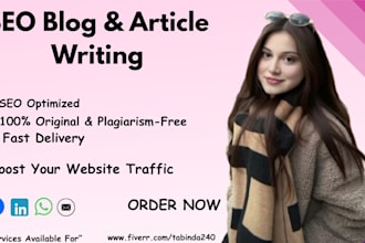 do SEO blog and content writing