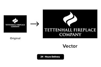 vectorize , redesign you business logo