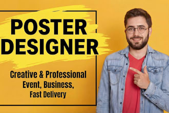 make modern food poster design