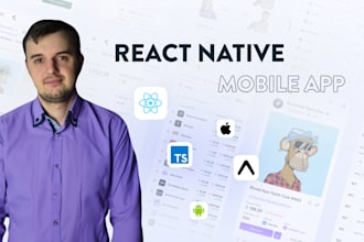 do react native mobile app development for ios and android