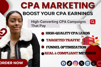 do CPA marketing and drive high quality leads and conversions