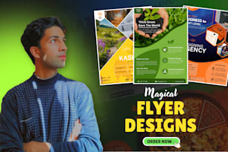 design a business flyer for your company