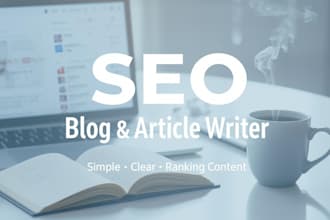 write SEO blog posts and articles in simple english