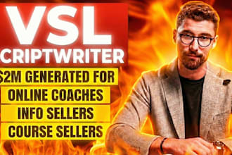 write high converting vsl scripts
