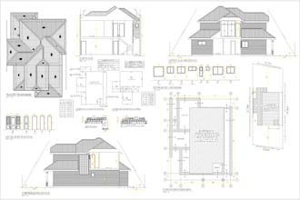 draft architectural plans in autocad, draftsman