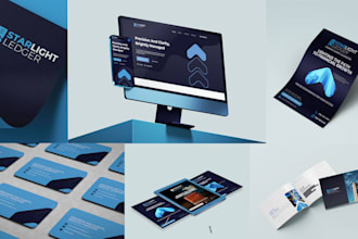 build your complete brand identity, logo, packaging and website
