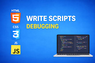 code and debug HTML, CSS, and javascript