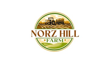 design farm agriculture lawn care landscape logo