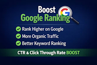 boost your google ranking increase organic traffic website optimize serp CTR