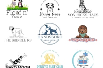 create a professional character, mascot, animal cartoon logo
