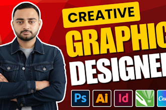 be your creative graphic designer for professional branding