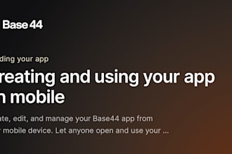create mvp web app vibecoding using base44 lovable google stitch