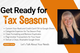 convert your bank and credit card CSV to google sheets