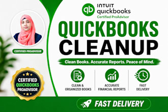 fix messy quickbooks online cleanup and reconcile your books fast