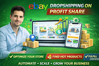 do ebay dropshipping on profit share
