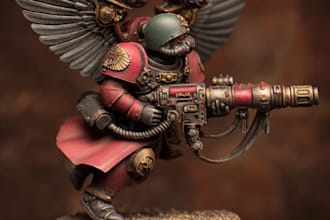 design an your warhammer 40k and fantasy miniatures
