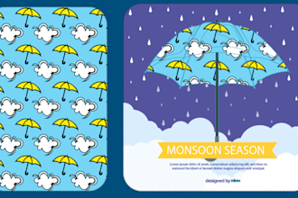 design seamless patterns for fabric, wallpaper and branding
