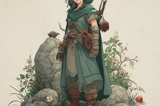 do dnd character art illustration commissions