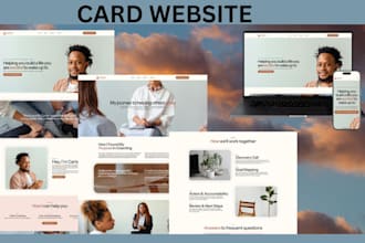 design or redesign carrd website carrd landing page, carrd portfolio carrd setup