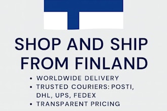 shop and ship from finland worldwide delivery