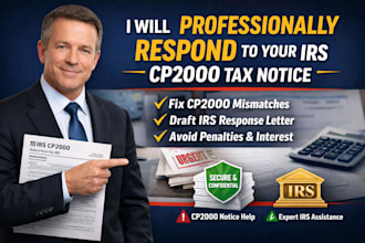 professionally respond to irs cp2000 and tax notices fast