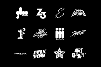 design your artist or label logo