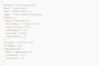 implement professional json ld schema markup for your website