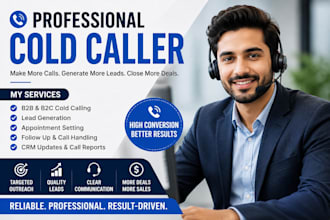 do cold calling or telemarketing of your business