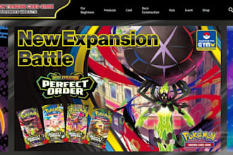 build pokemon website trading card pokemon shopify store pokemon store tcg store