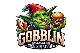 design a creative food, restaurant, or mascot logo