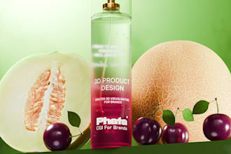 design advanced 3d product visuals for brand identity
