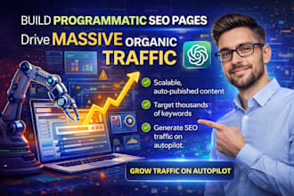build programmatic SEO pages for organic traffic growth
