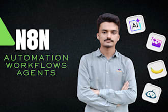 develop n8n automation, n8n workflows and n8n ai agent
