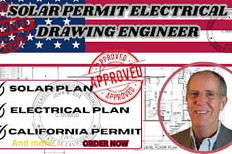 provide fast permits ready office design electrical solar plans georgia pe stamp