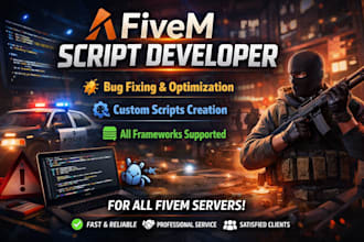 fix fivem script bugs and errors for esx, qbox and qbcore