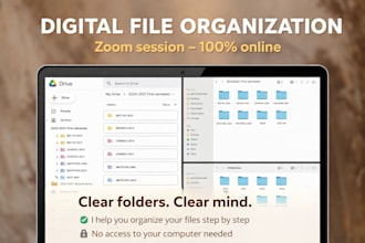 organize your digital files and folders step by step