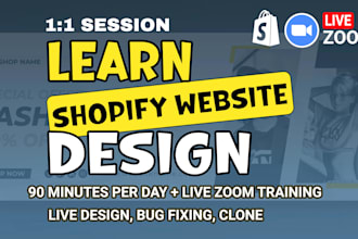 be your shopify coach and mentor as a verified shopify developer