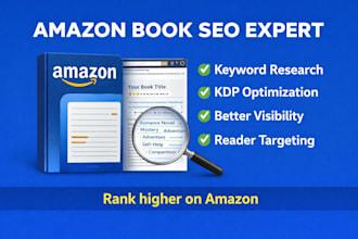 optimize your amazon book listing with SEO keywords