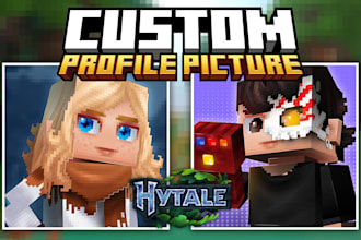 make you a hytale profile picture or logo