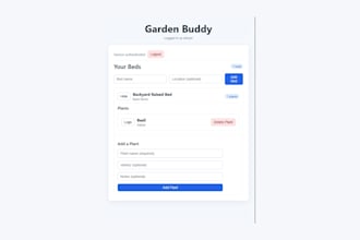build or fix a react frontend and connect it to an API