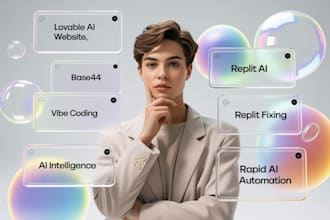 build replit app, replit ai, replit debugging, lovable ai, base44 web app