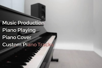record professional piano tracks for your project