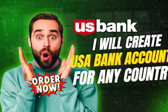 do usa bank creation, chase, bank of america, mercury, wise and proof of address