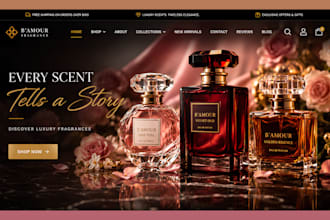 design perfume shopify store oud cologne website fragrance website body sprays